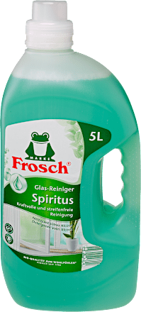 Ablaktisztító spiritusszal Frosch