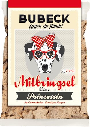 Hundeleckerli "Mitbringsel" Kekse mit Lamm, Hipster Edition verschiedene Motive, getreidefrei Bubeck