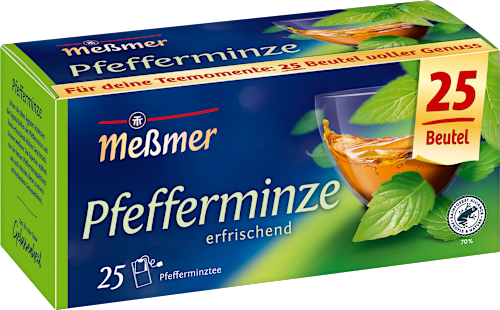 Kräutertee Pfefferminze (25 Beutel) Meßmer