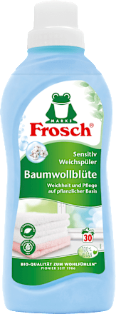 Weichspüler Baumwollblüte hypoallergen Frosch