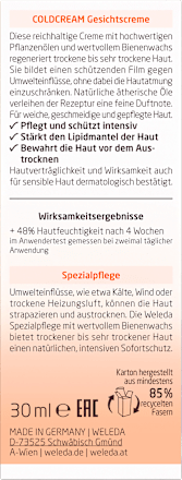 Gesichtscreme Coldcream WELEDA