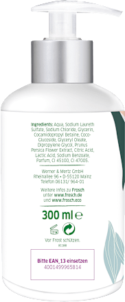 Flüssigseife sensitiv, reine Pflege Sommer-Edition Frosch