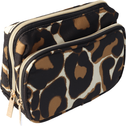 Geantă cosmetică cu animal print  PARSA BEAUTY