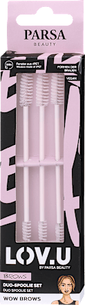 LOV. U Szemöldökformázó kefe szett PARSA BEAUTY