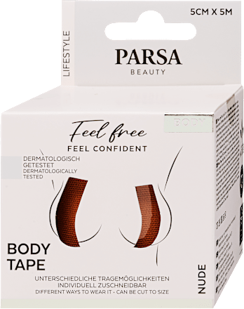 Öntapadó szövetszalag testre, testszín PARSA BEAUTY