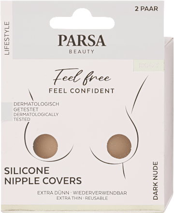 Szilikon mellbimbótakaró, sötét testszín PARSA BEAUTY