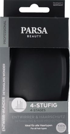 Четка за коса с разплитащ ефект, черна PARSA BEAUTY
