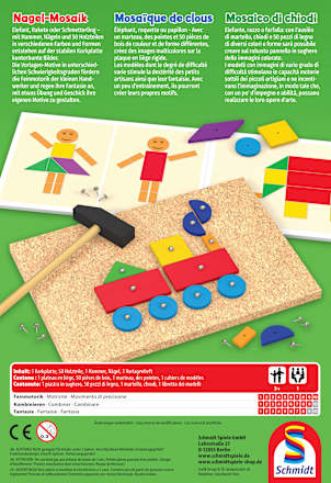 Kinderspiel Nagelmosaik Schmidt Spiele