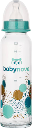 Biberon din sticlă 0-24 luni Baby-Nova