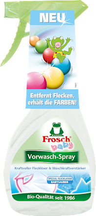 Спрей против петна за бебешки дрехи Frosch baby