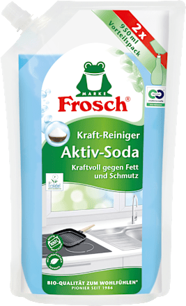 Konyhai tisztítószer utántöltő aktív szódával Frosch