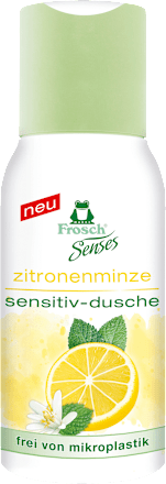 Duschgel sensitiv Zitronenminze, Reisegröße Frosch