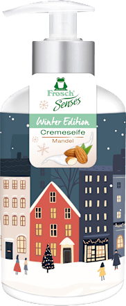 Cremeseife Senses Mandel, Winter Edition Frosch Senses