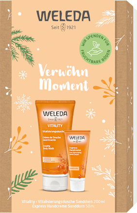 Geschenkset Verwöhn Momente 2tlg WELEDA