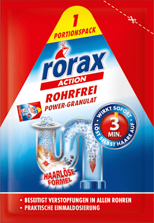 Rohrreiniger Power-Granulat rorax