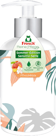 Flüssigseife sensitiv, reine Pflege Sommer-Edition Frosch