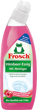WC-Reiniger Himbeer Essig Frosch