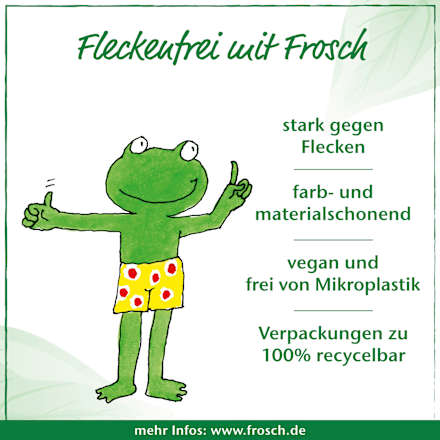 Fleckenentferner Aktiv-Sauerstoff Flecken-Zwerg Frosch