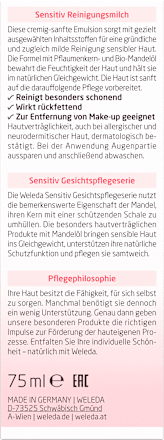 Reinigungsmilch Mandel Sensitiv WELEDA