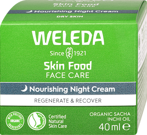 Skin Food noční krém WELEDA