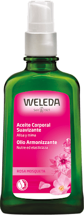 Olio levigante per il corpo alla rosa mosqueta WELEDA