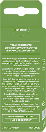 Bio Veganes Gleitgel Ritex