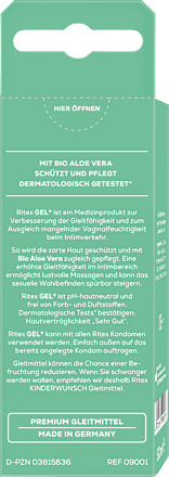 Gleitgel Bio Aloe Vera Ritex