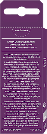 Gleitgel Longtime Medizinisches Silikonöl Ritex