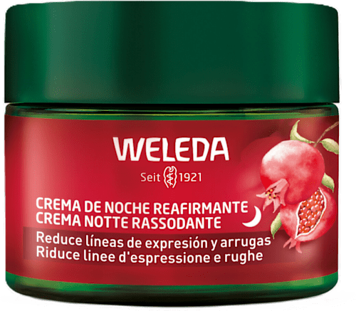 Crema da notte rassodante con melograno  WELEDA