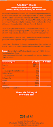 Bio Sanddorn Elixier WELEDA