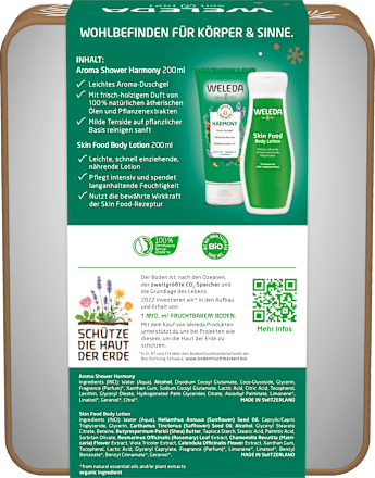 Geschenkset Harmonische Wohlfühlmomente 2tlg WELEDA