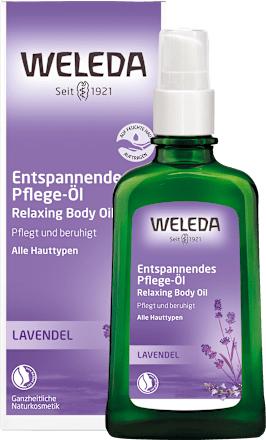 Geschenkset Harmony Duschgel Harmony + Entspannungsöl Lavendel WELEDA