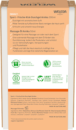 Geschenkset Schön sportlich WELEDA