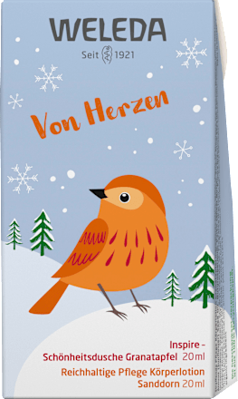 Geschenkpackung Mini Sanddorn 2tlg WELEDA