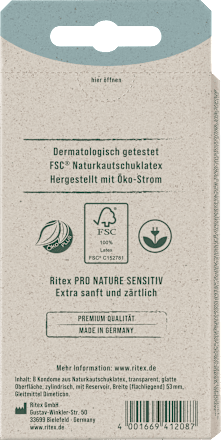 Kondome Pro Nature Sensitiv Ritex