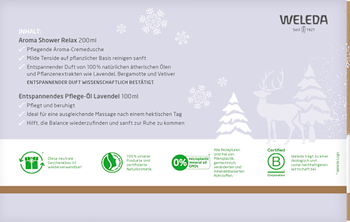 Geschenkset Entspannung 2tlg WELEDA