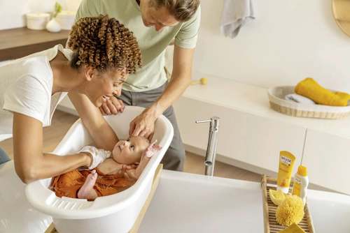Baby Waschlotion & Shampoo Calendula WELEDA baby