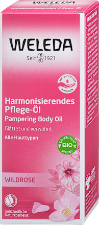 Harmonizirajoče olje za telo z divjo vrtnico WELEDA