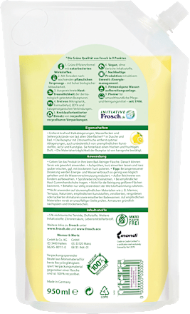 Bad-Reiniger Citrus Nachfüllpack Frosch