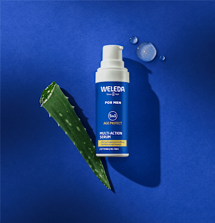 Multifunkčné pleťové sérum Age Protect For Men 5v1 WELEDA