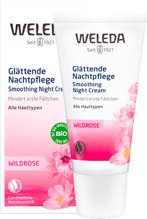 Nachtcreme glättend Wildrose WELEDA