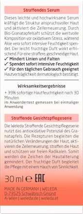 Serum Granatapfel Straffend WELEDA