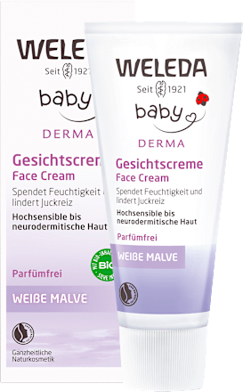 Baby Gesichtscreme Derma Weiße Malve  WELEDA baby
