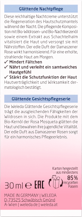 Nachtcreme glättend Wildrose WELEDA