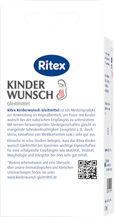 Kinderwunsch Gleitmittel 8x4ml Ritex