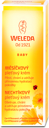 měsíčkový pleťový krém WELEDA baby