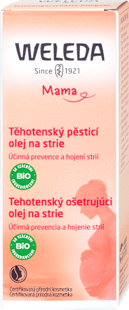 těhotenský pěsticí olej na strie WELEDA Mama