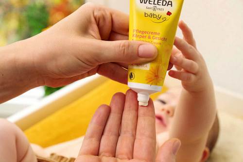 Baby Pflegecreme Körper & Gesicht Calendula WELEDA baby