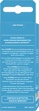 Hydro Sensitiv Gleitgel Ritex