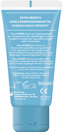 Hydro Sensitiv Gleitgel Ritex